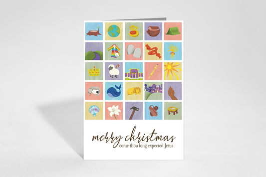 25 Days of Christmas 5x7 Advent Cards - 20 pack