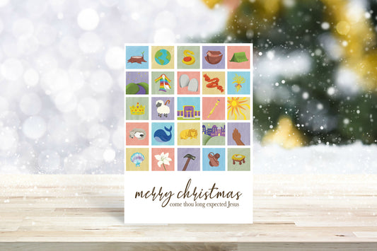 25 Days of Christmas 5x7 Advent Cards - 20 pack