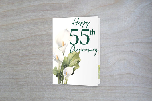 55th Emerald Anniversary - Single Card