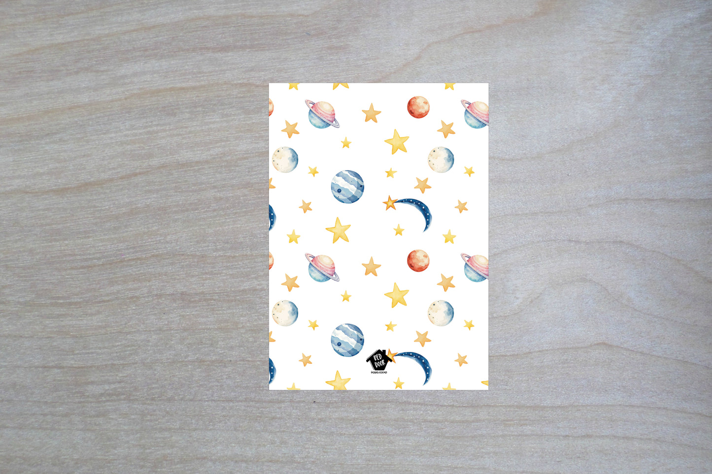 7 is Out of this World - 7th Birthday Card