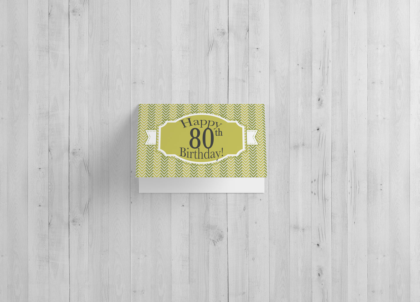 Pillar of Strength - 80th Birthday Card