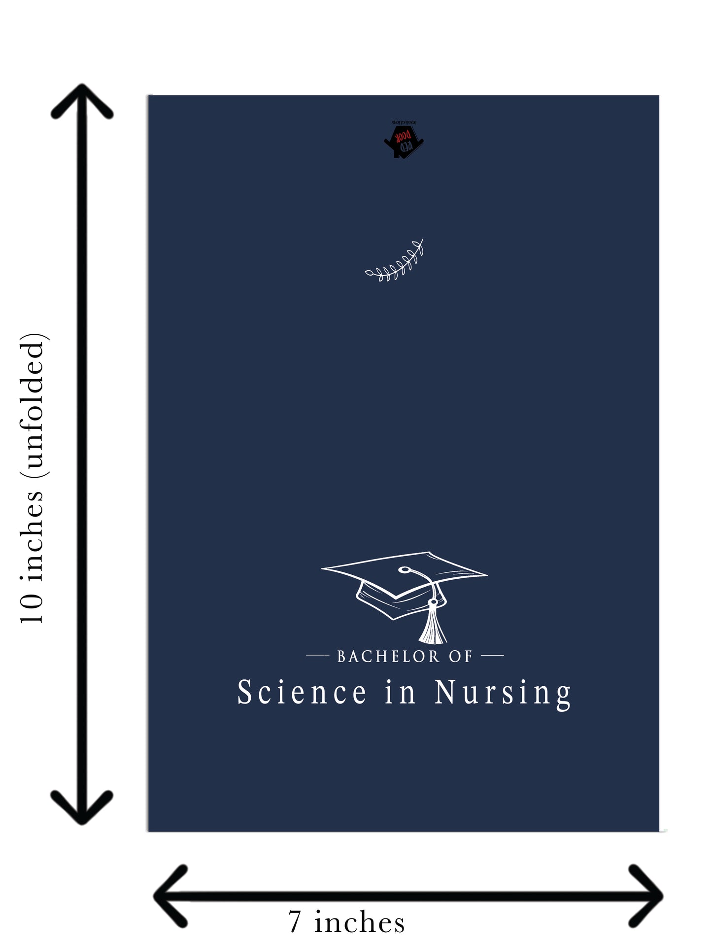 Bachelors of Science in Nursing - Single 5x7 Card