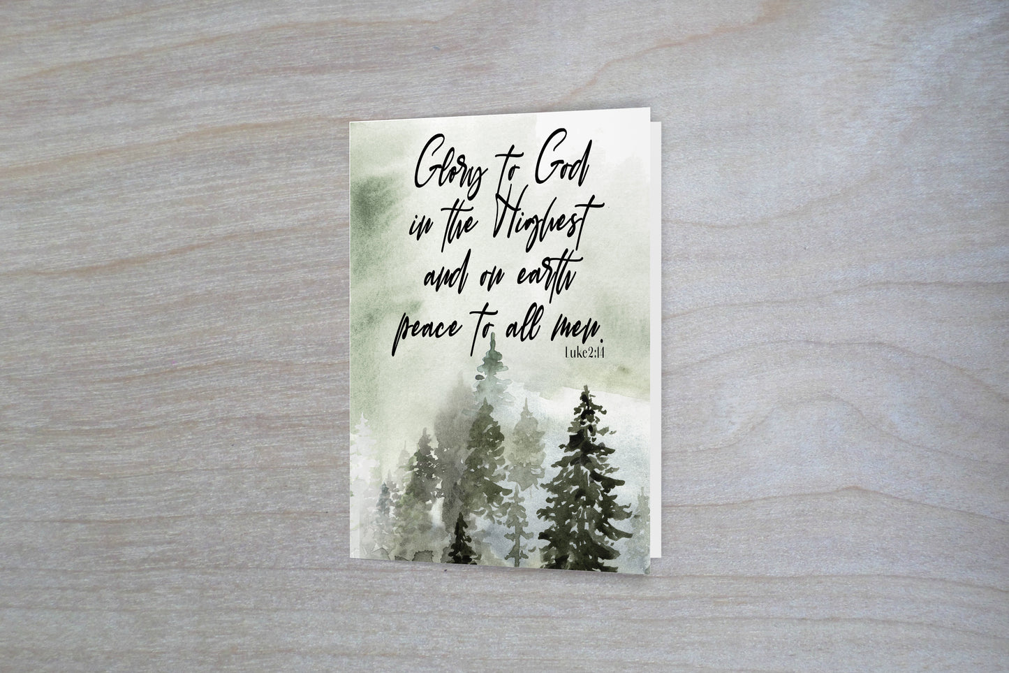 Glory To God Christmas Cards - Includes 20 cards