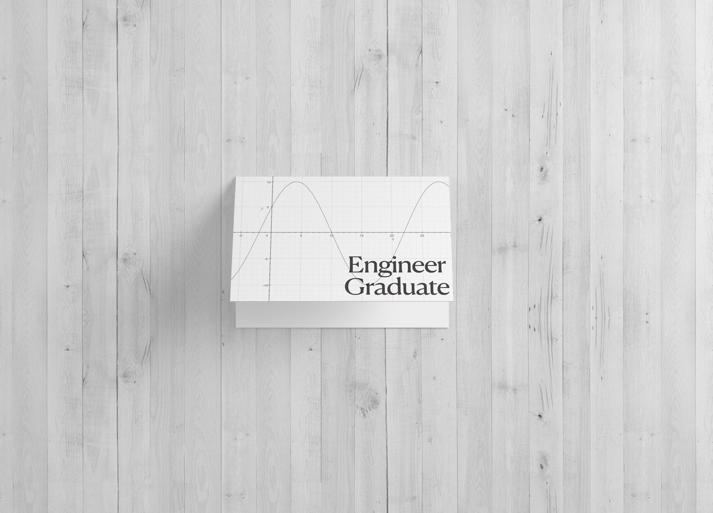 Engineer Graduate 5x7 Single Card