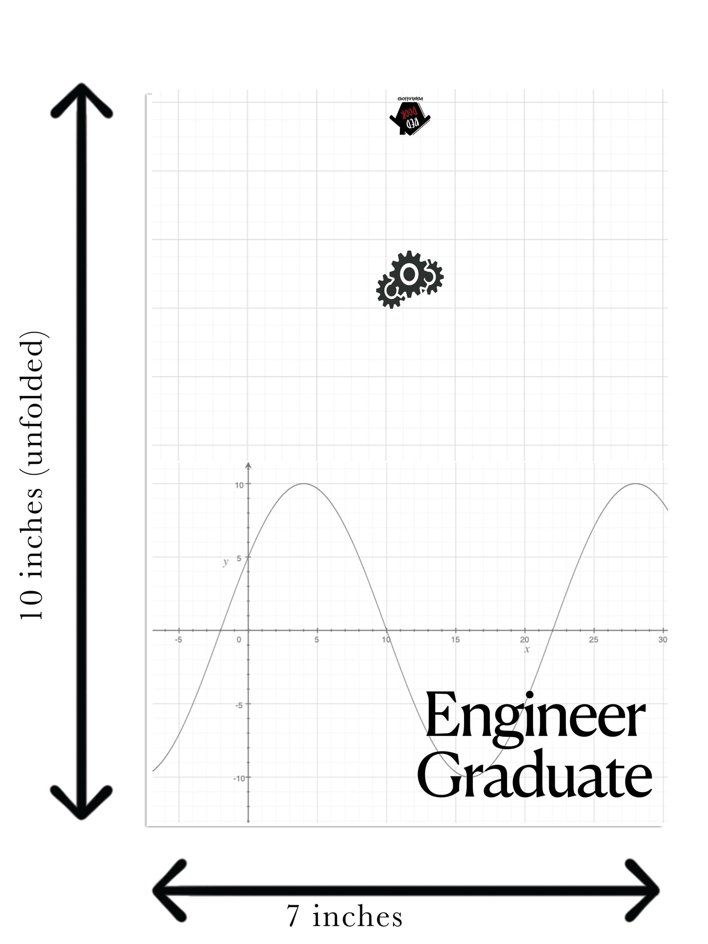 Engineer Graduate 5x7 Single Card