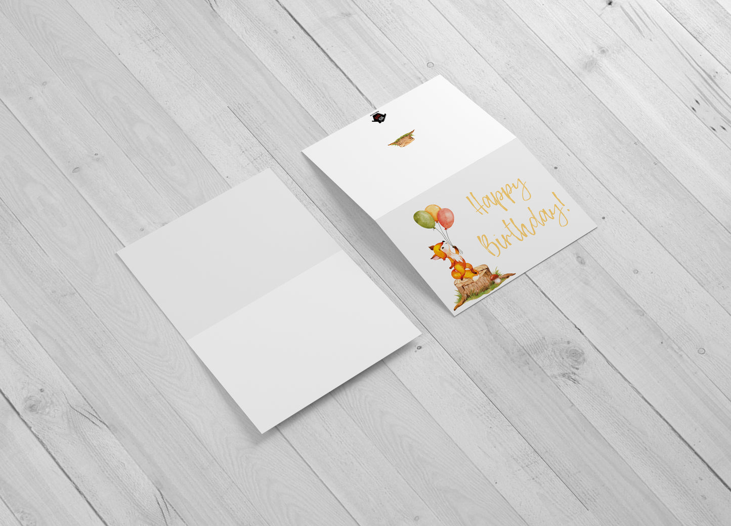 Fox Birthday - Includes 25 cards