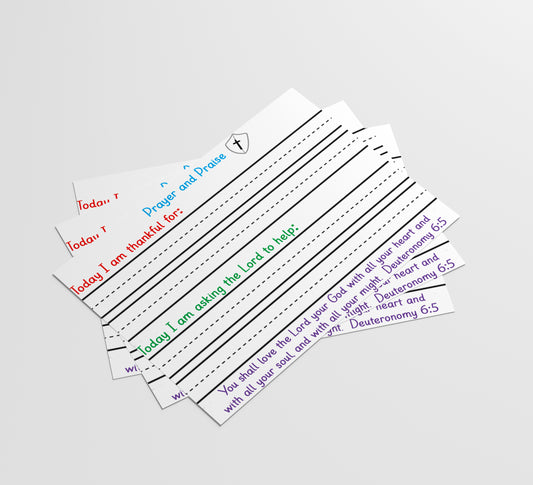 Kid Prayer & Praise Cards - set of 50