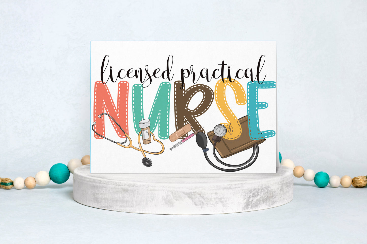 LPN Graduation Card - Single Card