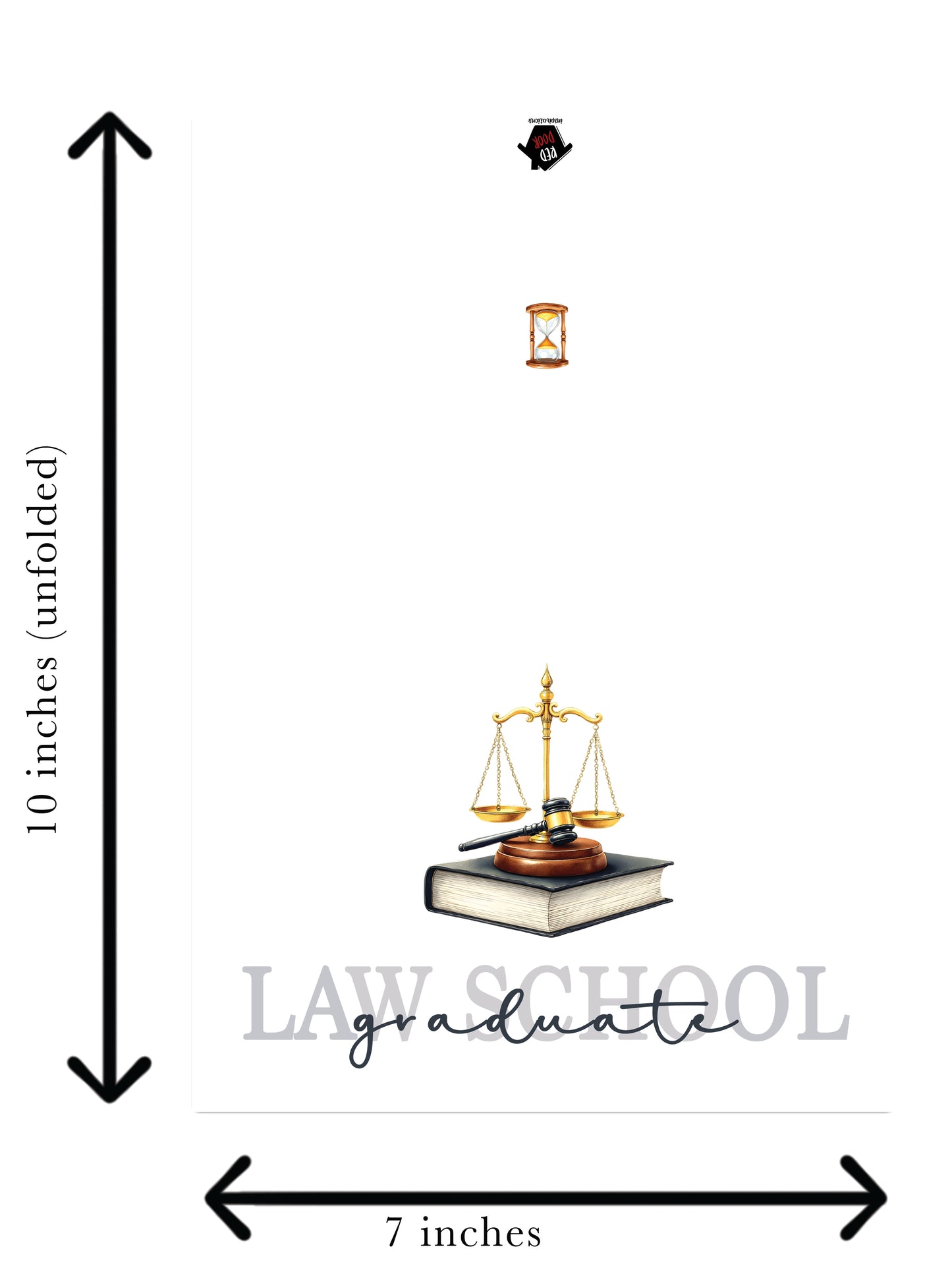 Law School Graduate - Single 5x7 Card