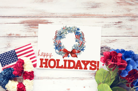 Military Christmas Card - Single Card