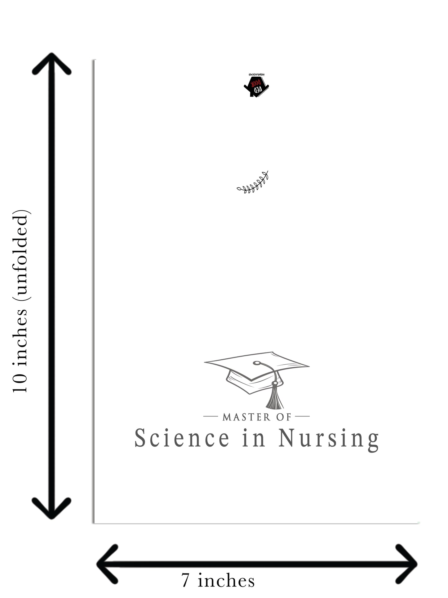 Master of Science in Nursing - Single 5x7 Card