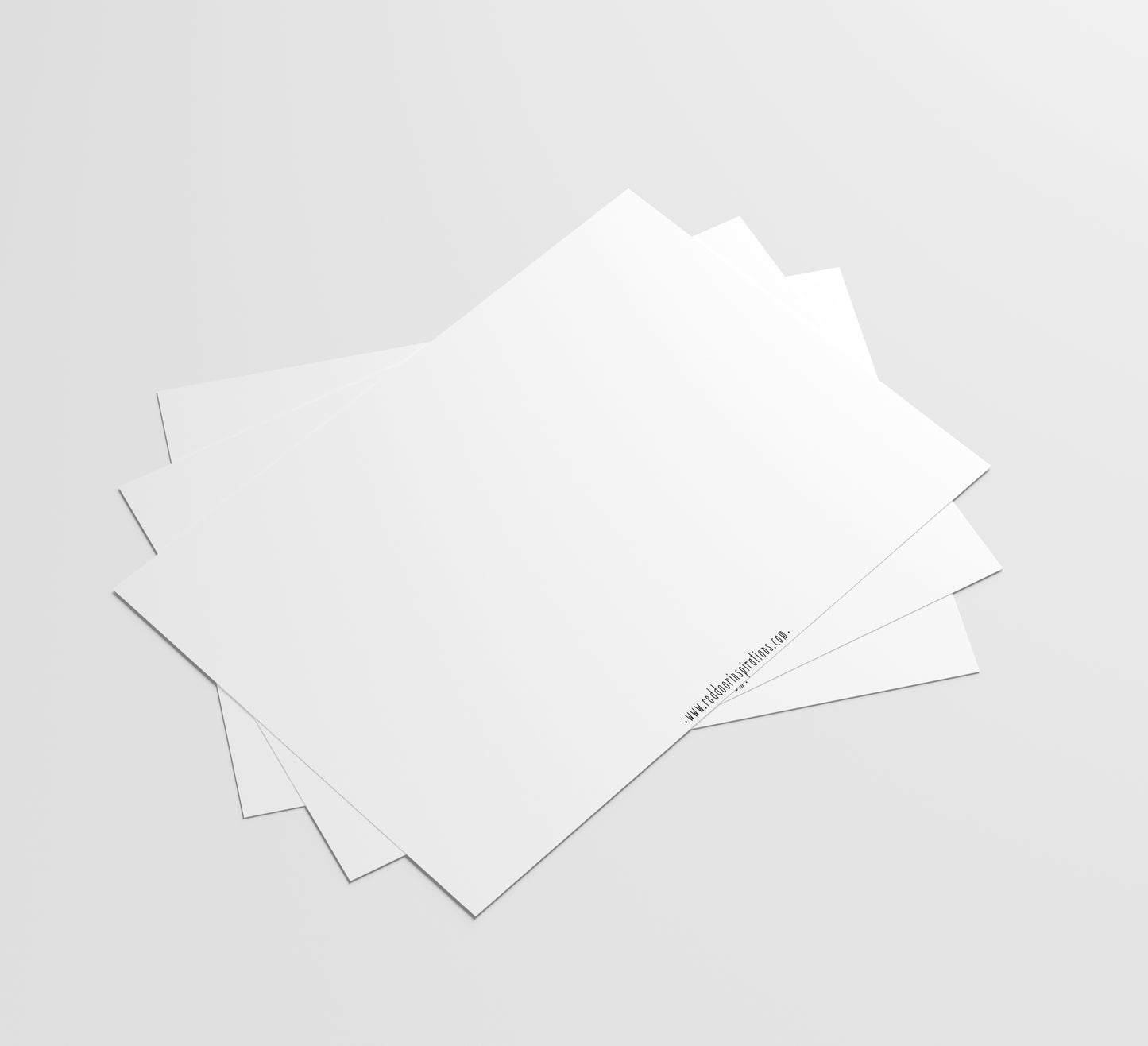 Open When Envelopes - set of 10 envelopes and 10 blank flat cards