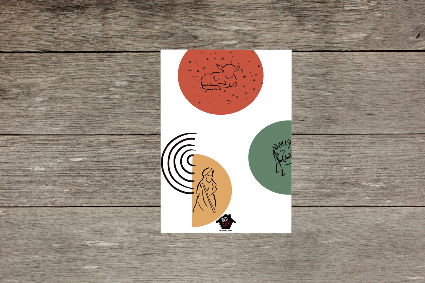 Modern Nativity - Includes 25 cards