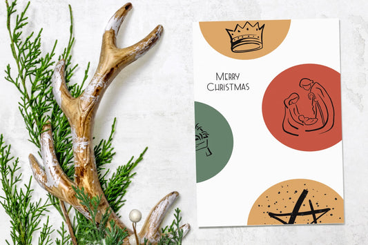 Modern Nativity - Includes 25 cards