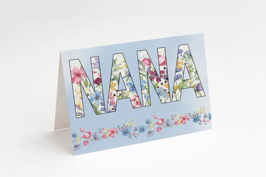 Nana Greeting Card - Single Card