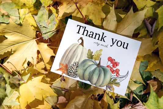 Fall Thank You Very Much - Includes 20 cards