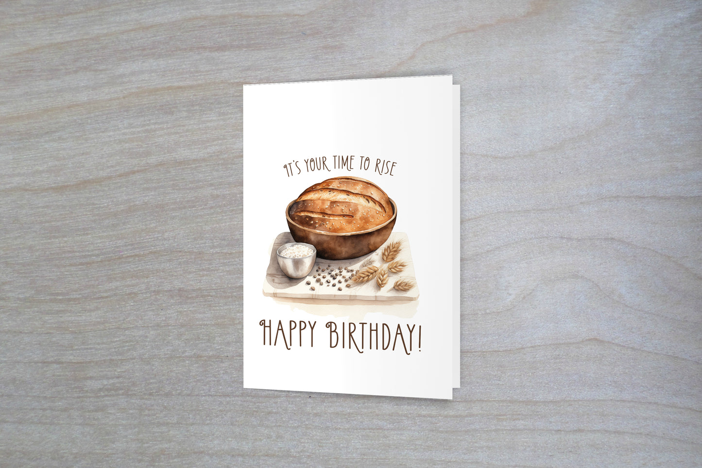 Sour Dough Birthday - Single 5x7 Card