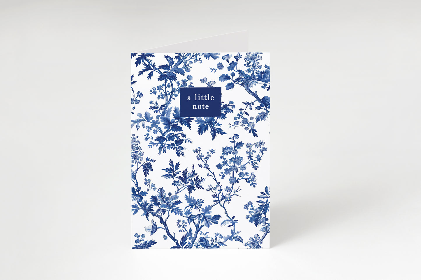 Blue Toile 4x6 Note Cards - 10 pack