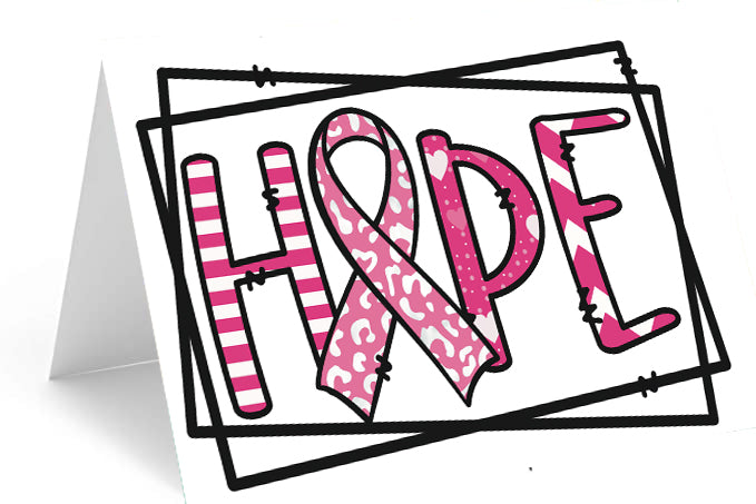 Breast Cancer Hope - Single Card