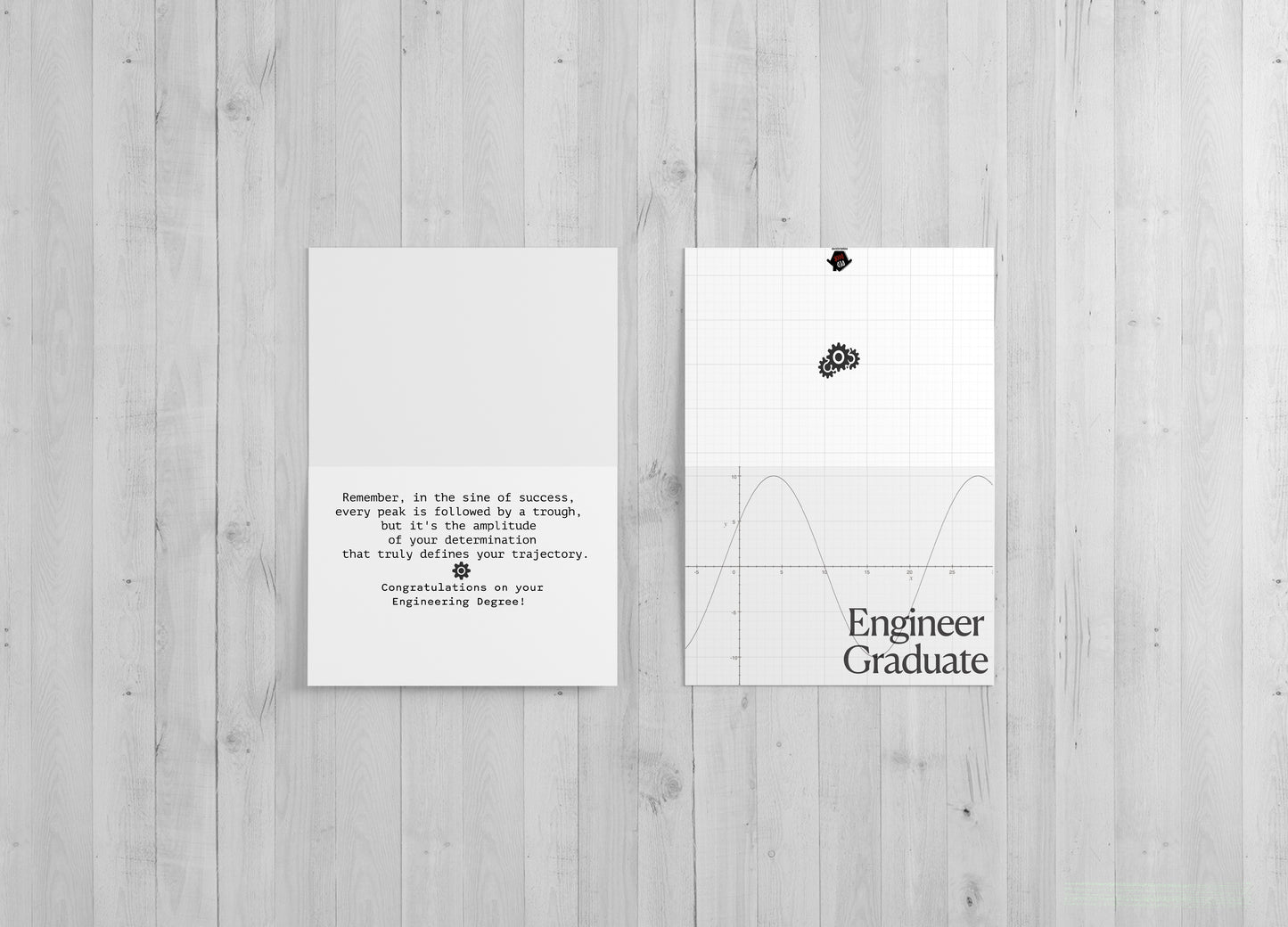 Engineer Graduate 5x7 Single Card