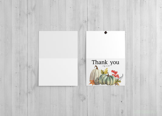 Fall Thank You Very Much - Includes 20 cards