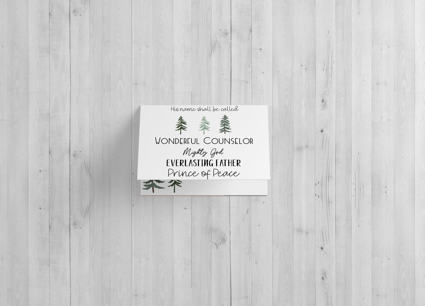 Wonderful Counselor - Included 25 cards