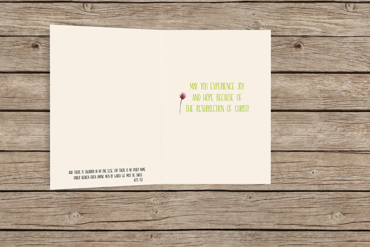 Watercolor Easter He is Risen - Included 25 cards