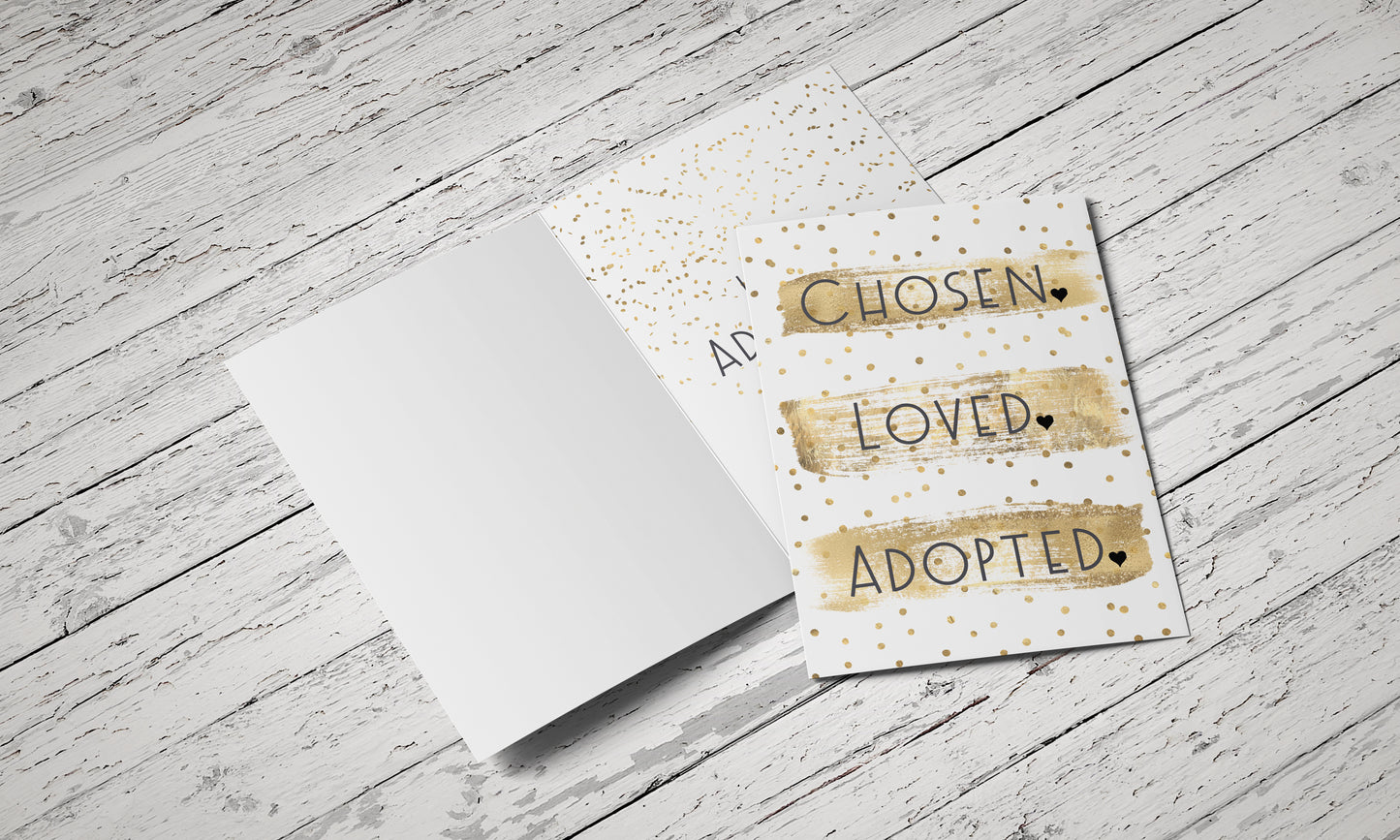 Adoption Card - Single Card