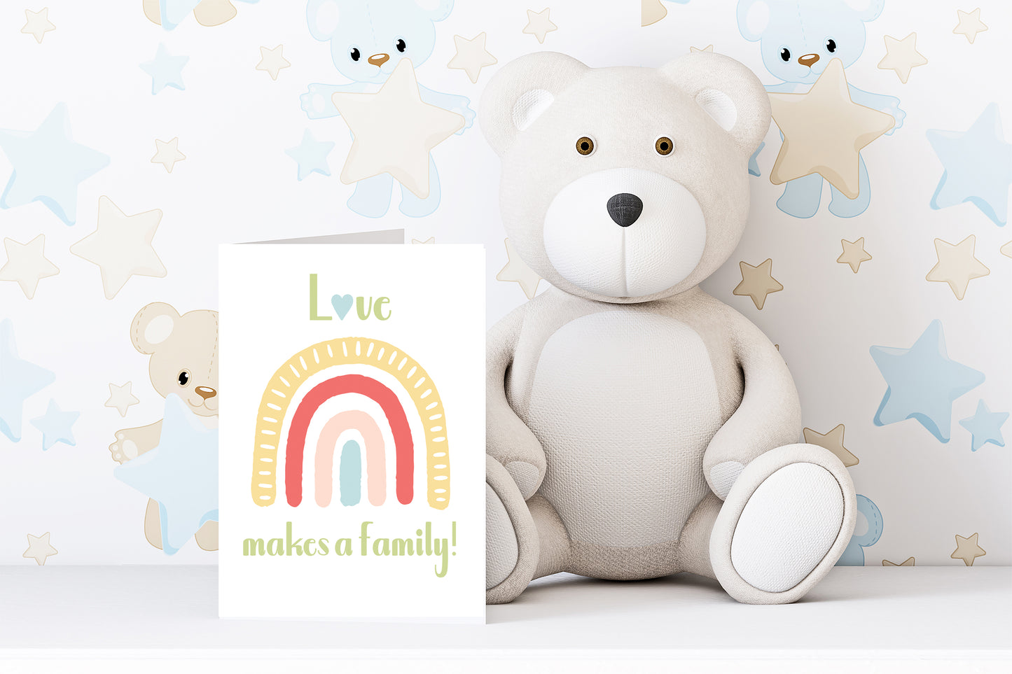 Adoption Rainbow - Single Card