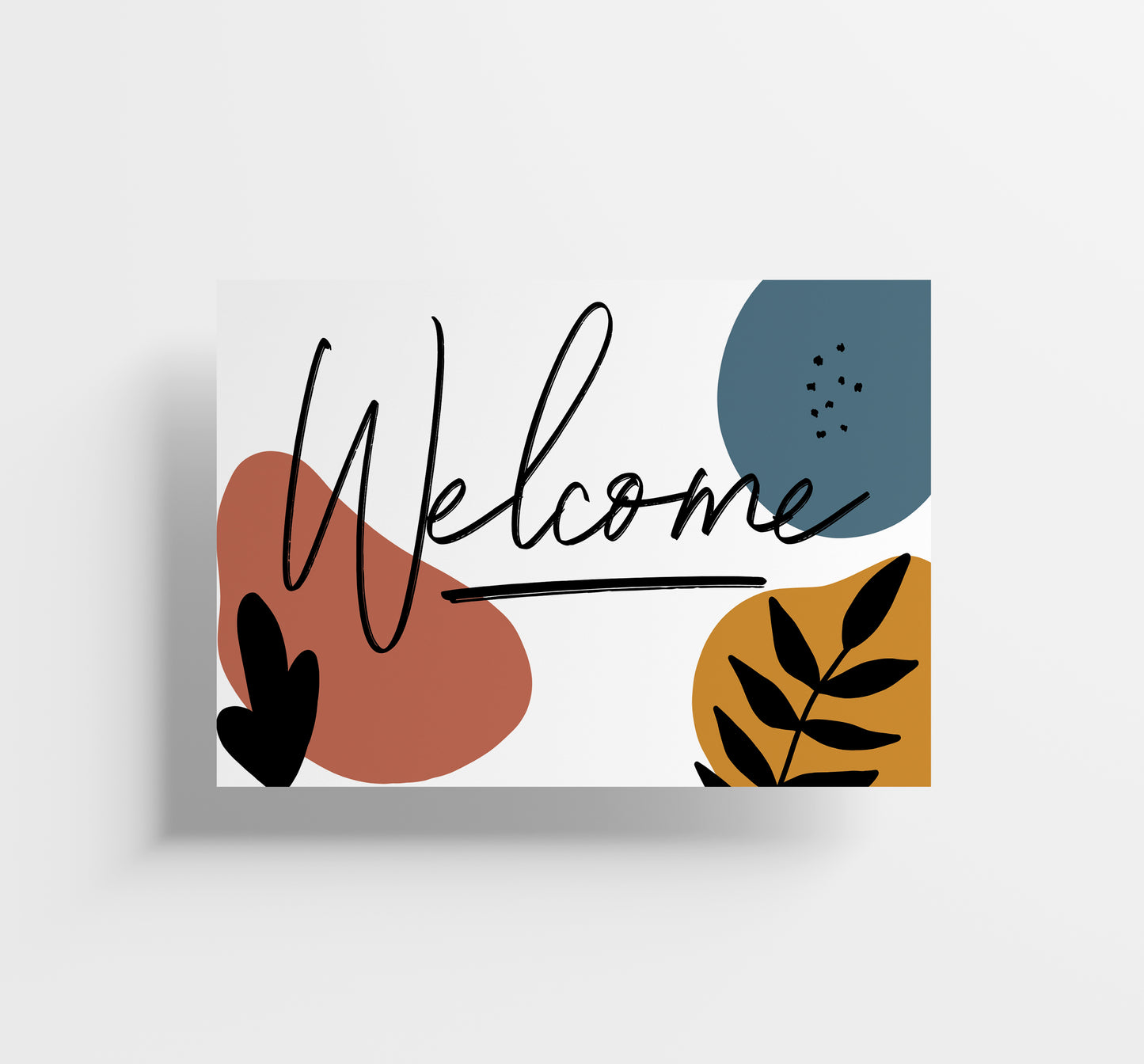 Boho Welcome Postcard - Pack of 30