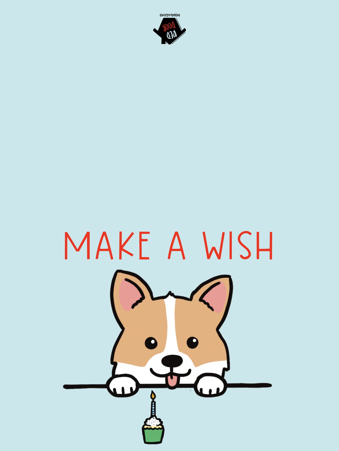 Corgi Birthday - Single Card