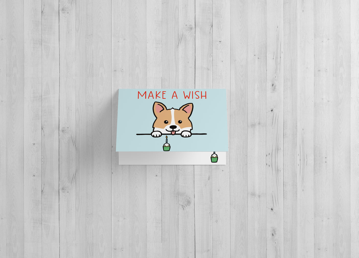 Corgi Birthday - Single Card