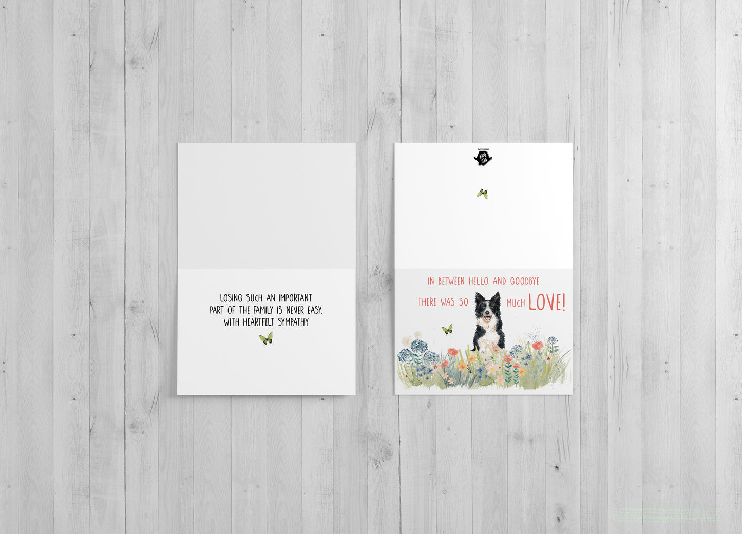 Dog Meadow Single Card
