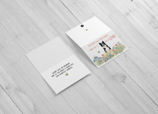 Dog Meadow Single Card