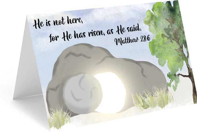 Empty Tomb Easter - Includes 20 cards