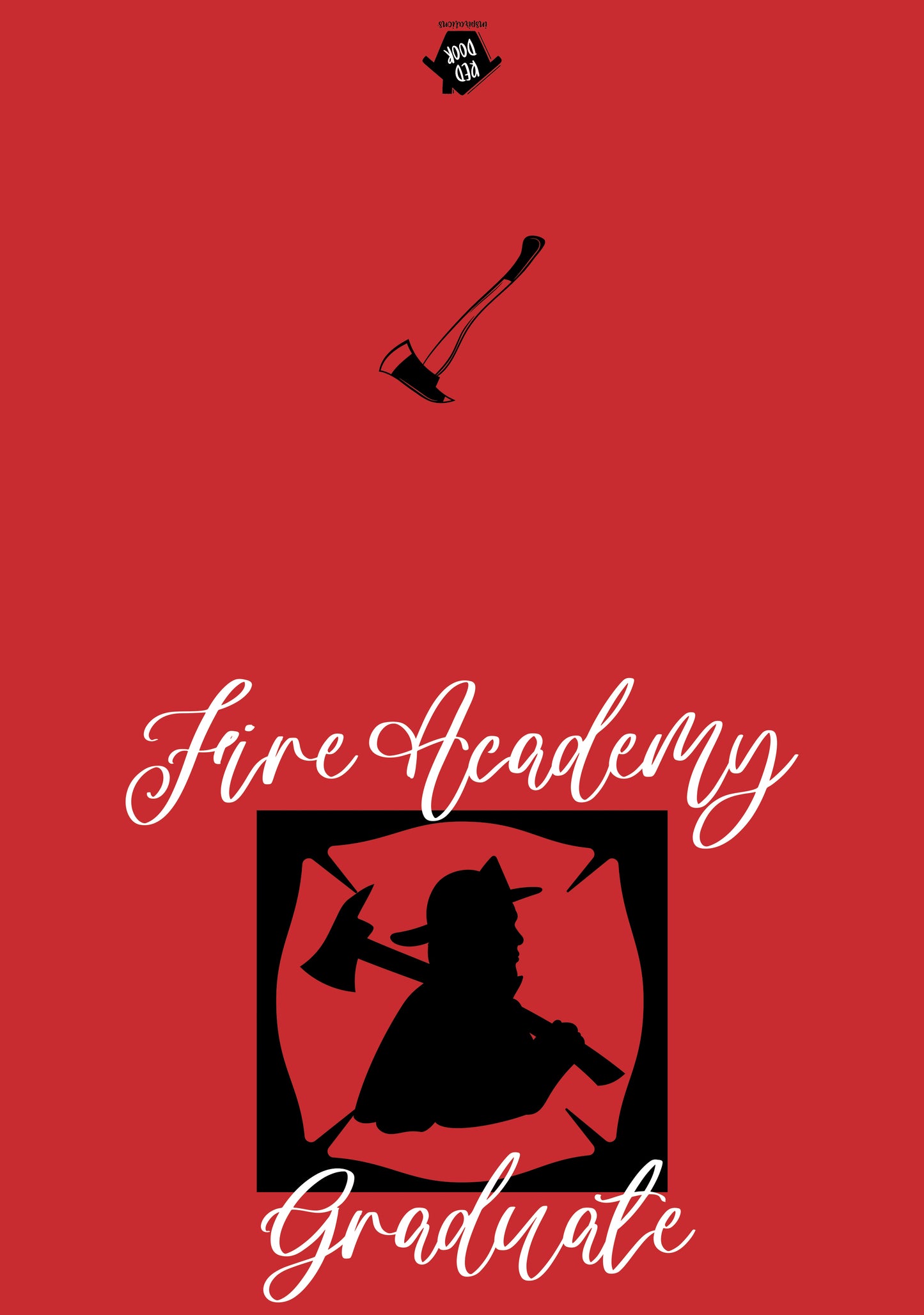 Fire Academy Graduation Card - Single Card