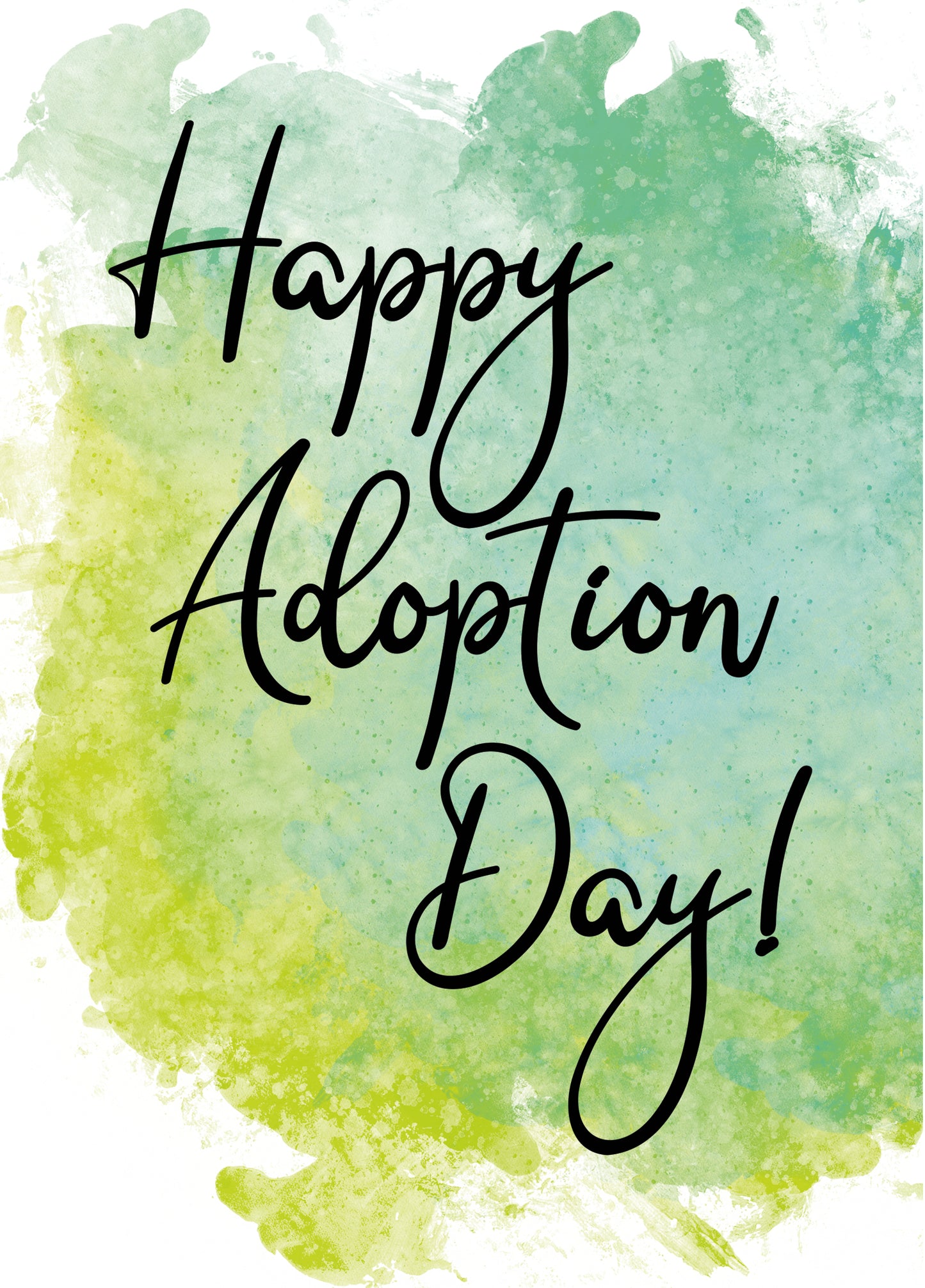 Blue/Green Adoption - Single Card