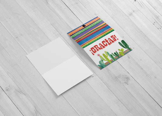 Gracias! Card - Includes 20 cards