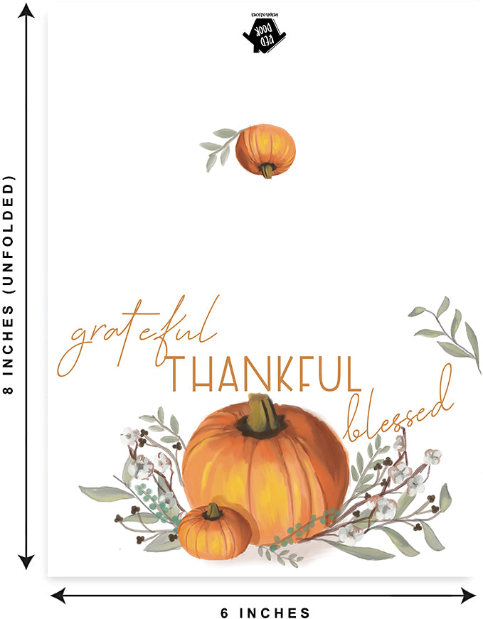 Grateful, Thankful, Blessed - Includes 20 cards
