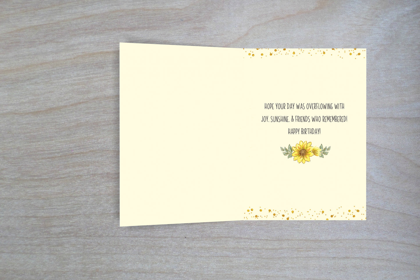 Bee-lated Birthday Single Card