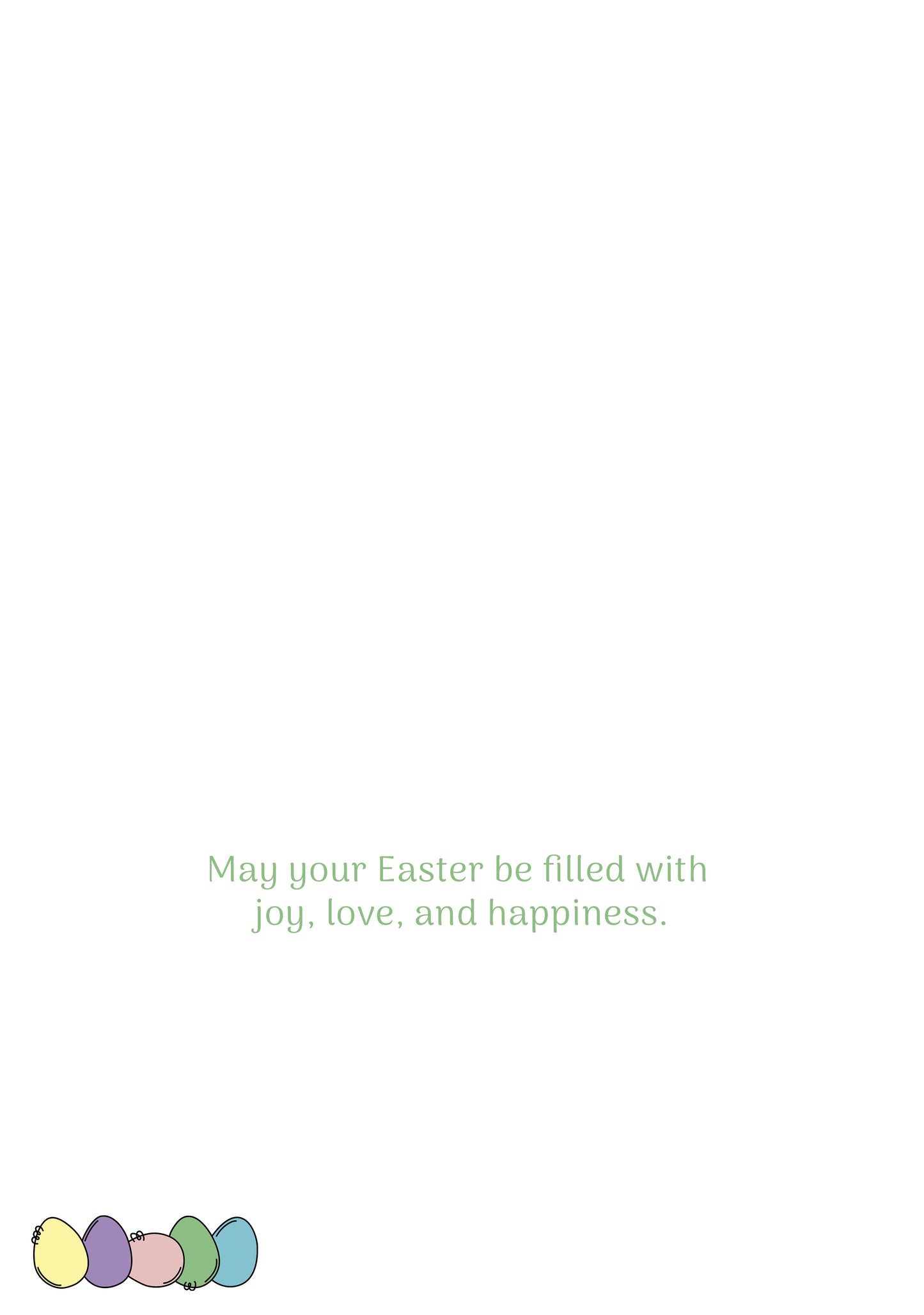 Happy Easter - Includes 25 cards
