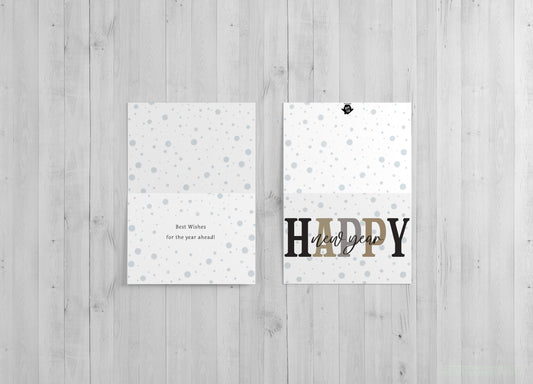 Happy New Year - Single or Set of 25