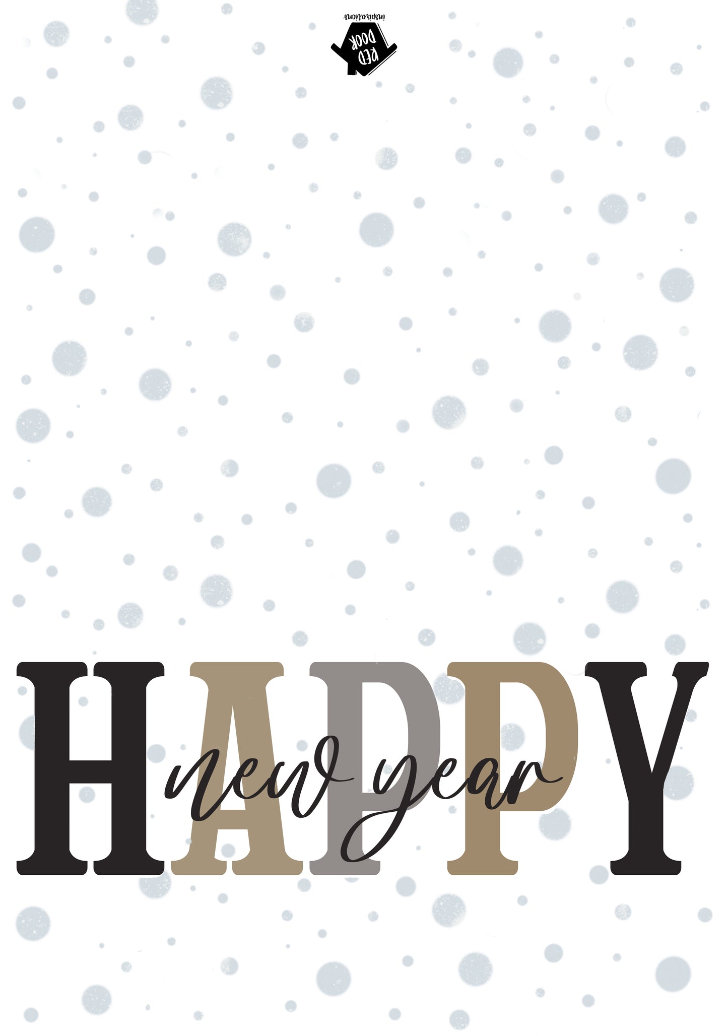 Happy New Year - Single or Set of 25