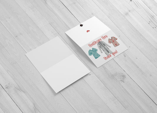 Healthcare Hero Thank You - Includes 20 cards