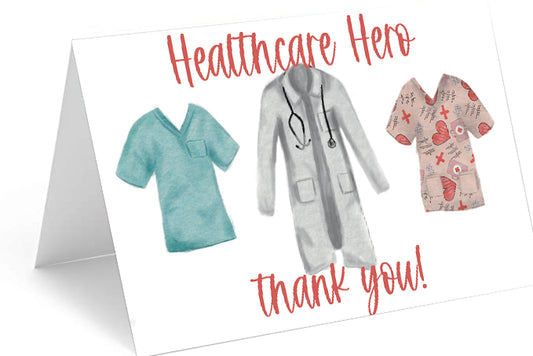 Healthcare Hero Thank You - Includes 20 cards