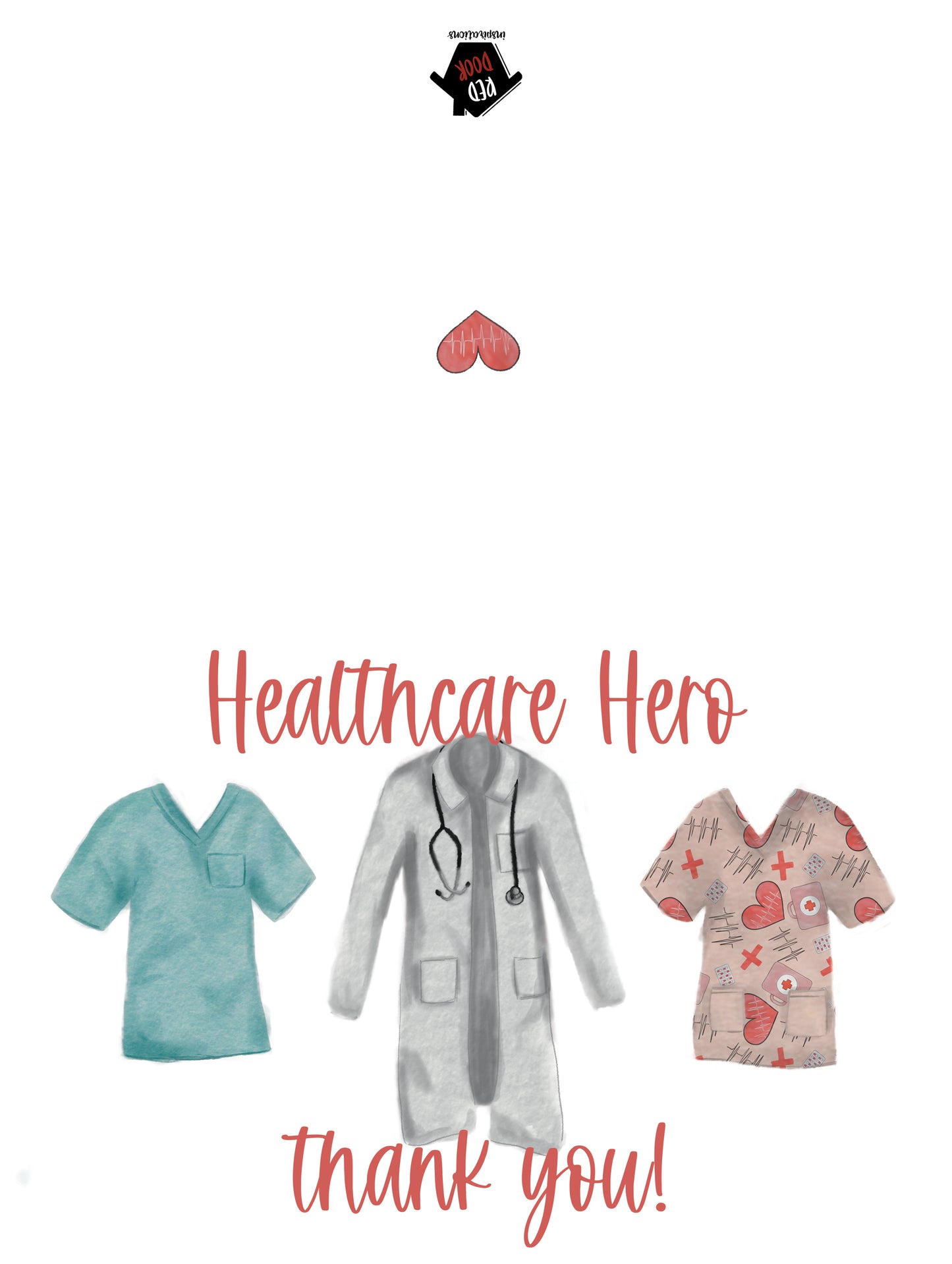 Healthcare Hero Thank You - Includes 20 cards