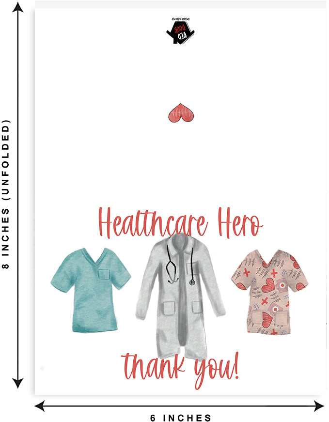 Healthcare Hero Thank You - Includes 20 cards