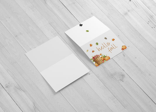 Hello Fall - Includes 20 cards