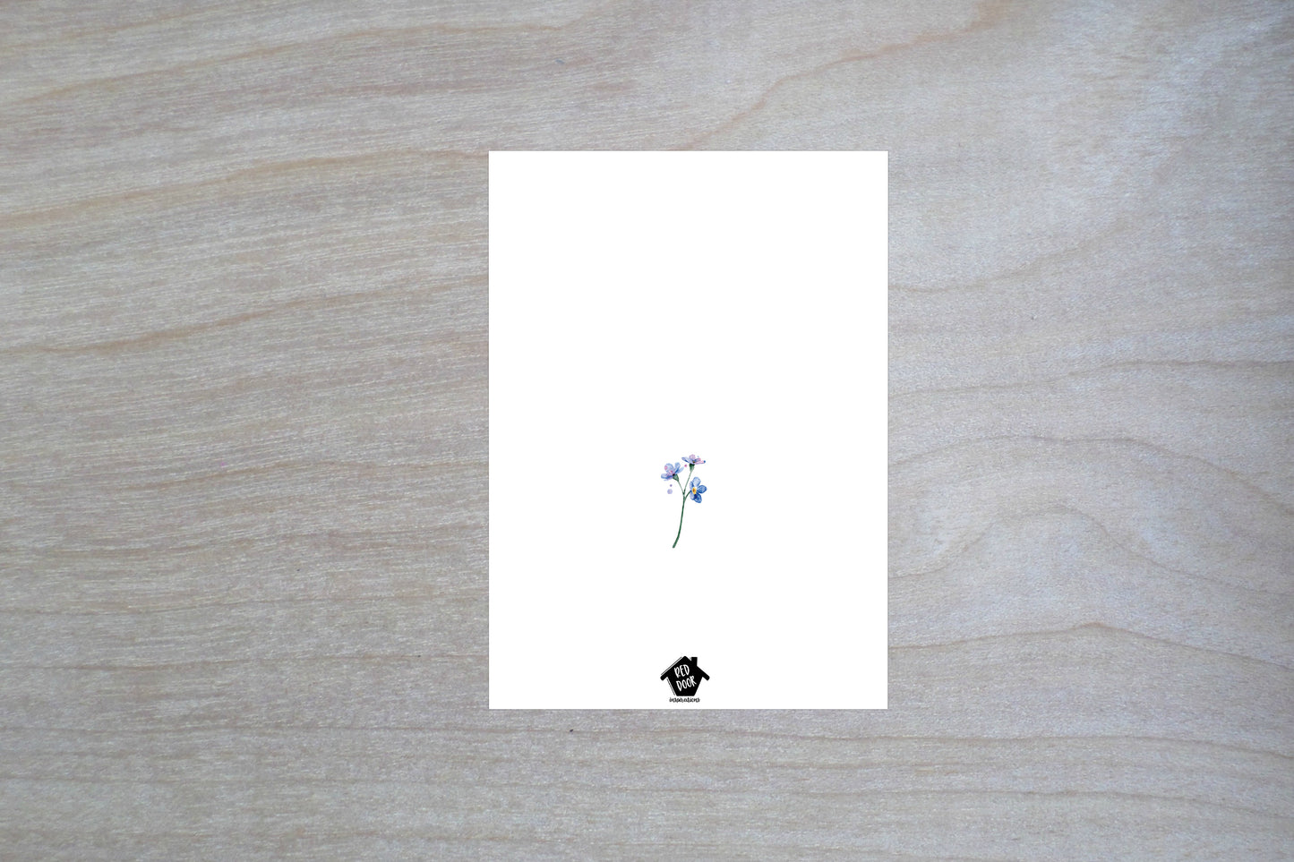 Fundraiser In Remembrance Widow Anniversary Card - Single Card
