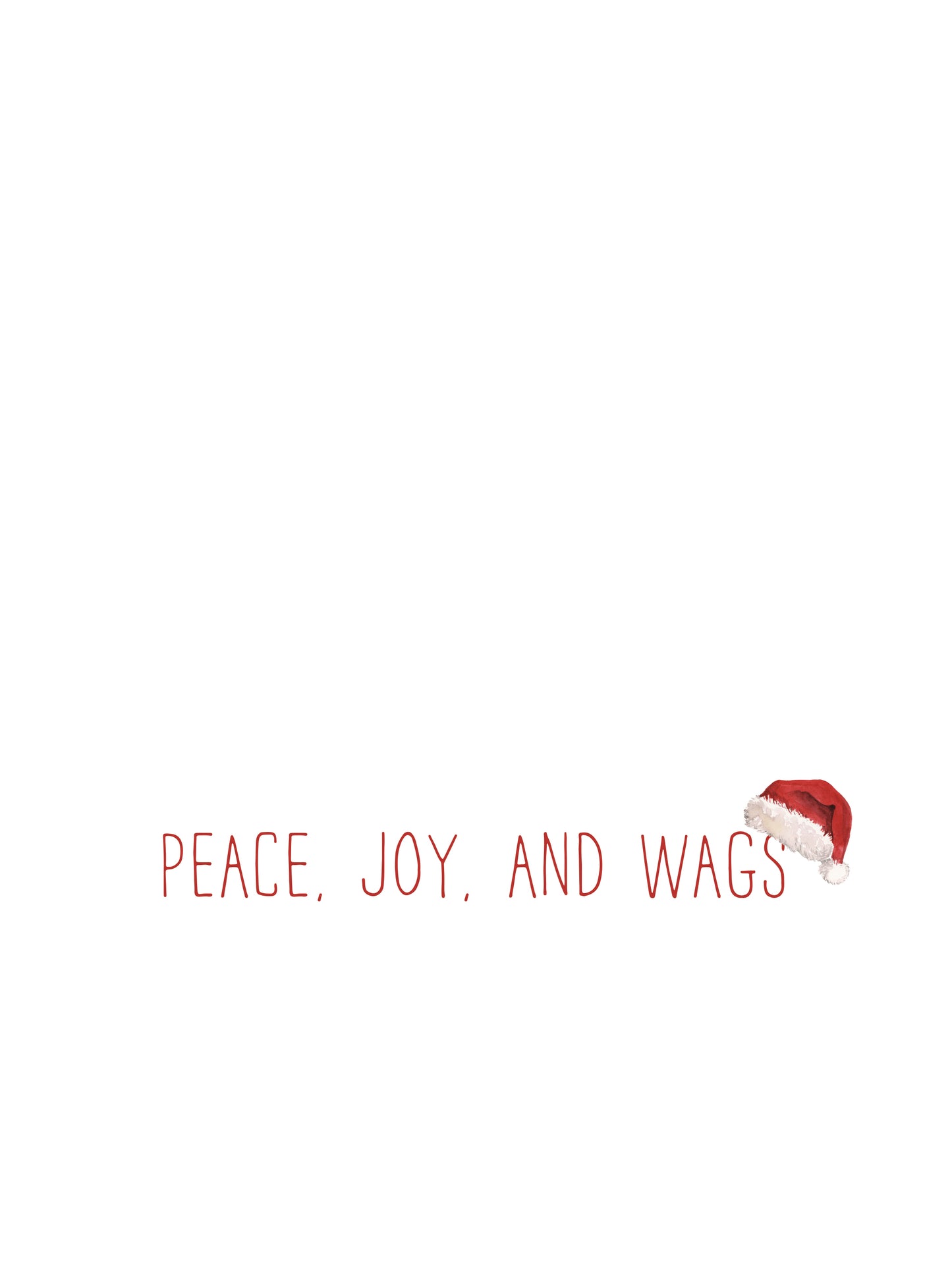 Dog Happy Holidays - Includes 20 cards